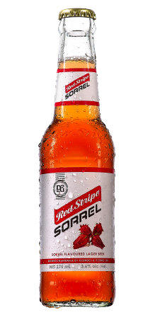 Red Stripe sorrel set of 3(bottle)
